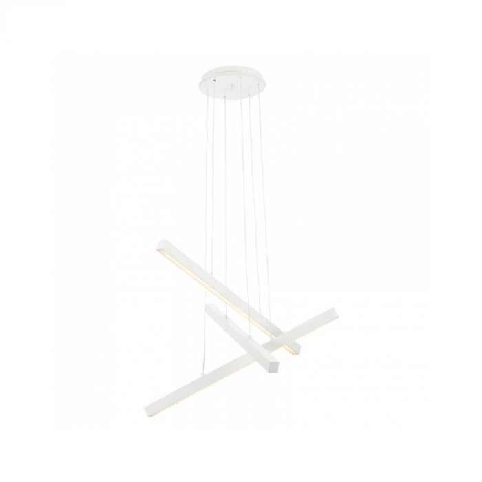 Lustre pendente Fit Linear preto moderno, ideal para área gourmet, quartos, sala de estar e jantar
